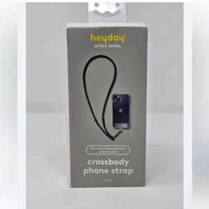 Heyday Gray Crossbody Phone Strap